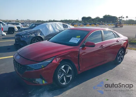 2023 Hyundai Elantra Limited from USA, damaged, VIN KMHLP4AG2PU458522